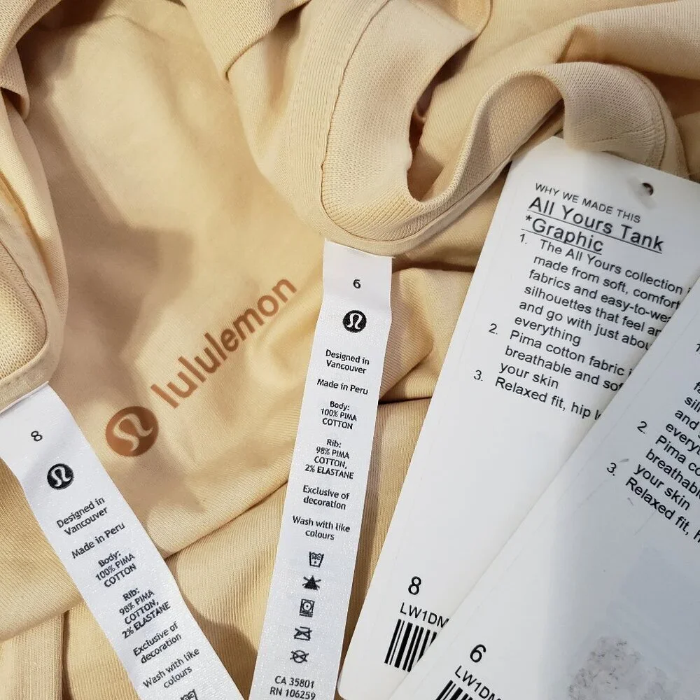 Lululemon All Yours Tank
